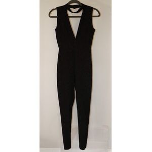 Streetwear Society Black Jumpsuit